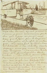 De Langlois-brug bij Arles (De Ophaalbrug)